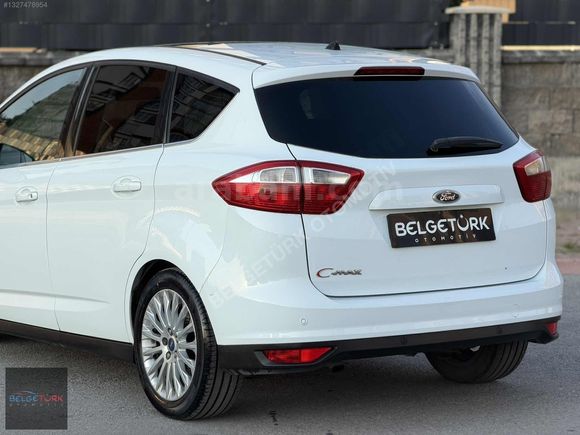 2012 MODEL 91.000 KMDE BOYASIZ CAM TAVANLI TİTANIUM X FORD C-MAX