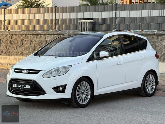 2012 MODEL 91.000 KMDE BOYASIZ CAM TAVANLI TİTANIUM X FORD C-MAX