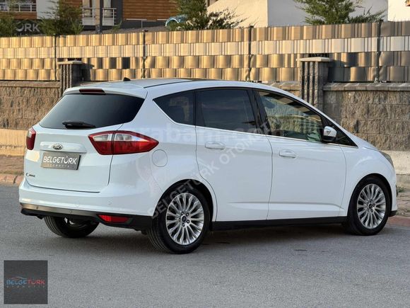 2012 MODEL 91.000 KMDE BOYASIZ CAM TAVANLI TİTANIUM X FORD C-MAX