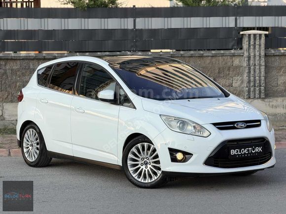 2012 MODEL 91.000 KMDE BOYASIZ CAM TAVANLI TİTANIUM X FORD C-MAX