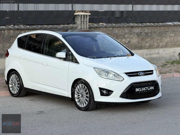 2012 MODEL 91.000 KMDE BOYASIZ CAM TAVANLI TİTANIUM X FORD C-MAX