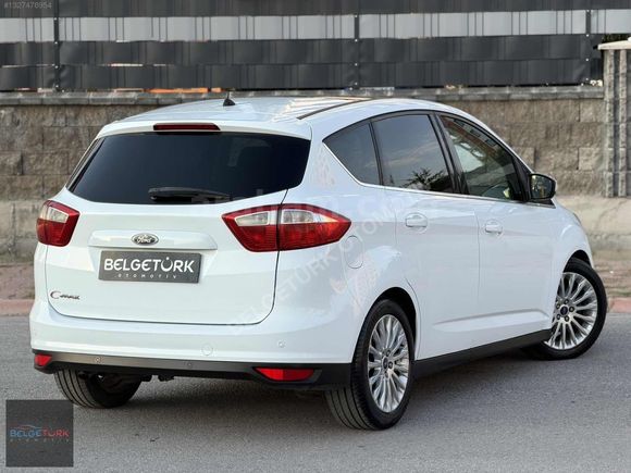 2012 MODEL 91.000 KMDE BOYASIZ CAM TAVANLI TİTANIUM X FORD C-MAX