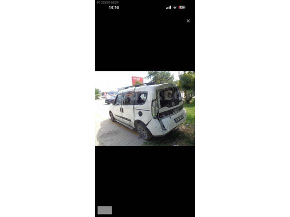 DOBLO/1.6PREMİO PLUS/82.000KM/OTOMOBİL RUHSATLI ÇITIR HASAR