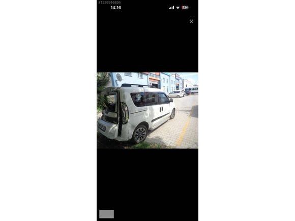 DOBLO/1.6PREMİO PLUS/82.000KM/OTOMOBİL RUHSATLI ÇITIR HASAR