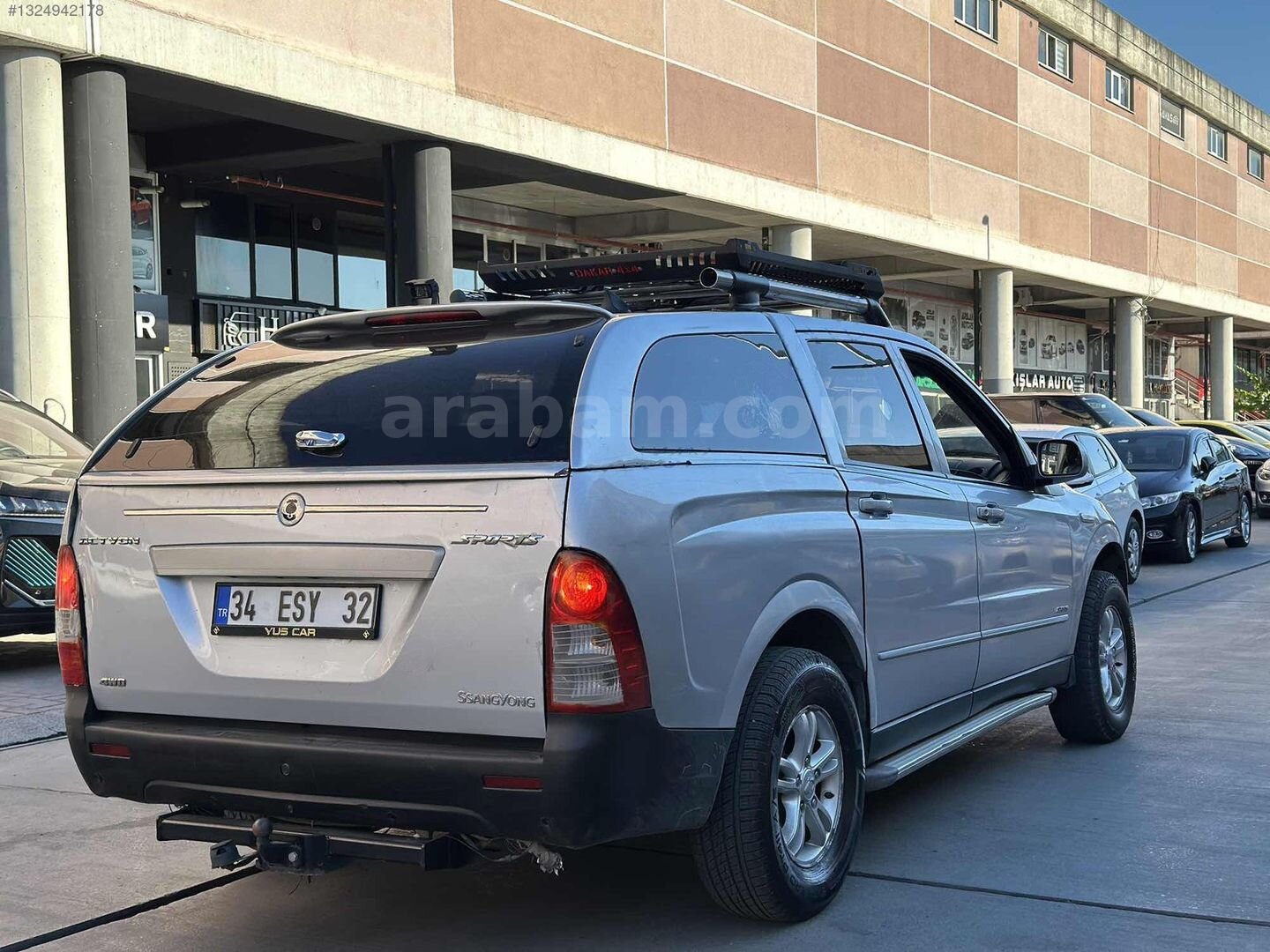 Galeriden KGM SsangYong Actyon Sports 2.0 SXDI 4x4 2008 Model İstanbul 327.000 km Gri 5