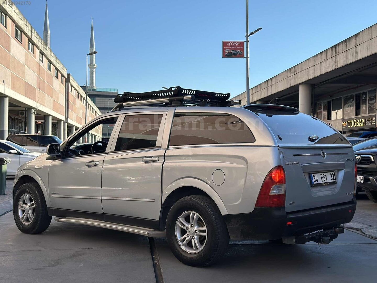 Galeriden KGM SsangYong Actyon Sports 2.0 SXDI 4x4 2008 Model İstanbul 327.000 km Gri 6