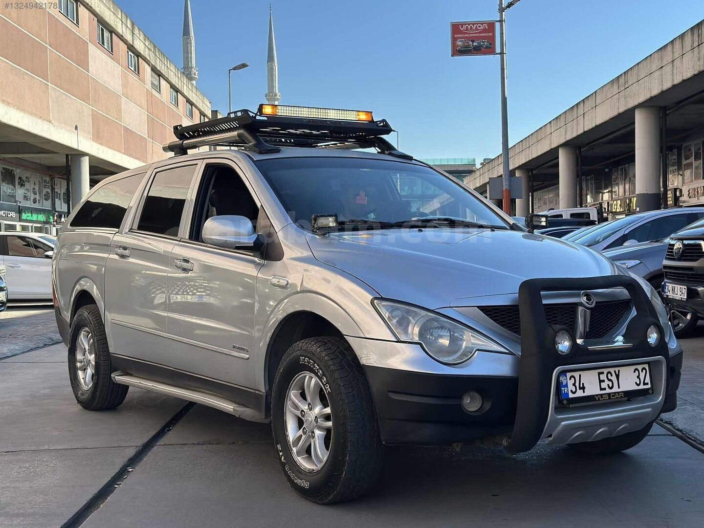 Galeriden KGM SsangYong Actyon Sports 2.0 SXDI 4x4 2008 Model İstanbul 327.000 km Gri 2