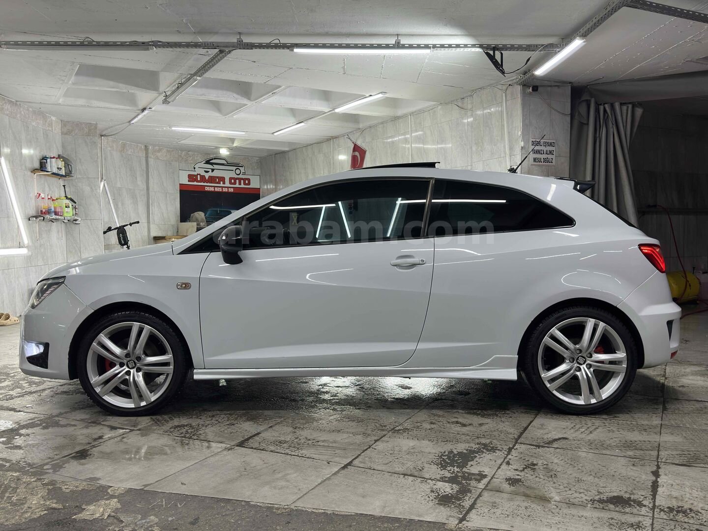 Sahibinden Seat Ibiza 1.4 TSI Sport Coupe Cupra 2013 Model İstanbul 165.000 km Beyaz 5