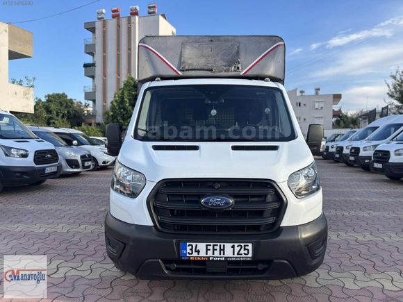 2022 MODEL FORD TRANSİT 350 L HATASIZ BOYASIZ 129BİNKM TENTELİ