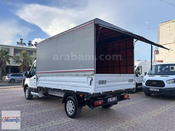 2022 MODEL FORD TRANSİT 350 L HATASIZ BOYASIZ 129BİNKM TENTELİ