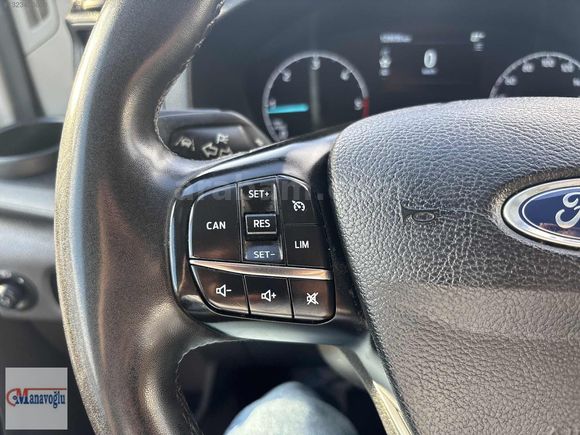2022 MODEL FORD TRANSİT 350 L HATASIZ BOYASIZ 129BİNKM TENTELİ