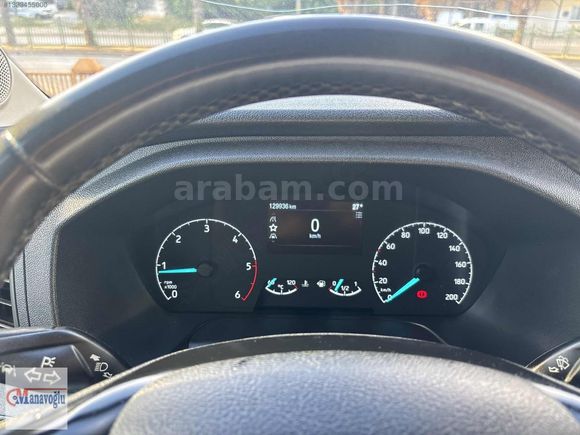 2022 MODEL FORD TRANSİT 350 L HATASIZ BOYASIZ 129BİNKM TENTELİ