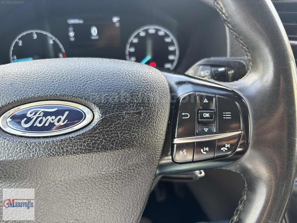 2022 MODEL FORD TRANSİT 350 L HATASIZ BOYASIZ 129BİNKM TENTELİ