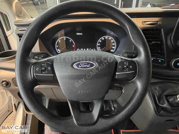 BAY CAR'DAN 2024 FORD TRANSİT 350L ARKADAN İTİŞ TEKNO2 BOYASIZ