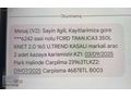 '' Serkan Garage' dan 2025 Ford Transit 350 L Pikap ''