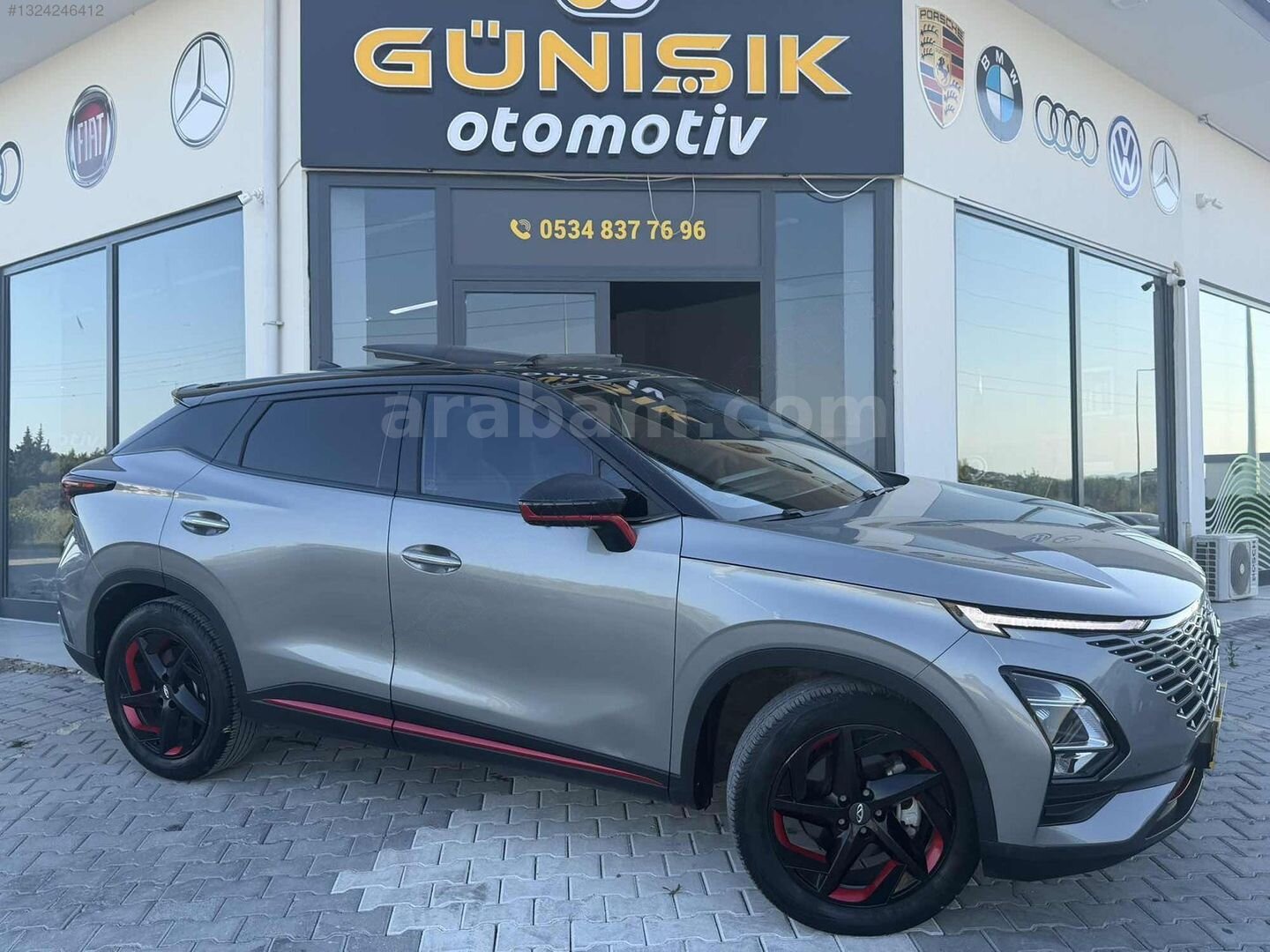 Galeriden Chery Omoda 5 1.6 T-GDI Luxury 2023 Model Antalya 52.000 km Gri 4