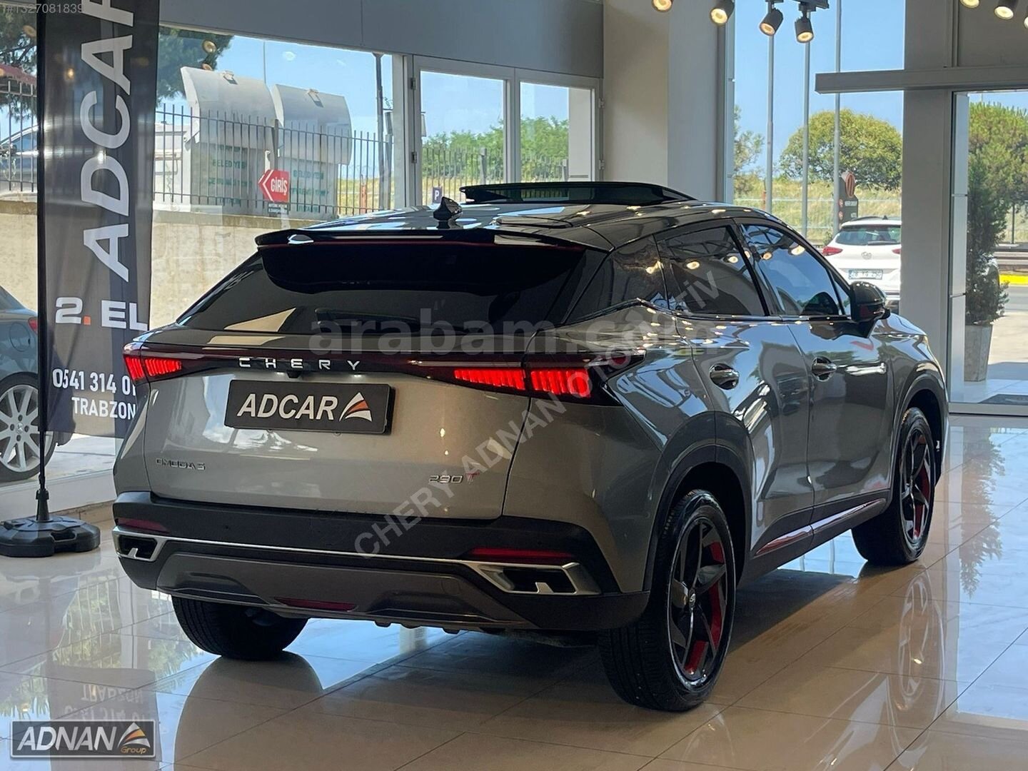 Galeriden Chery Omoda 5 1.6 T-GDI Luxury 2023 Model Trabzon 34.000 km Gri 7