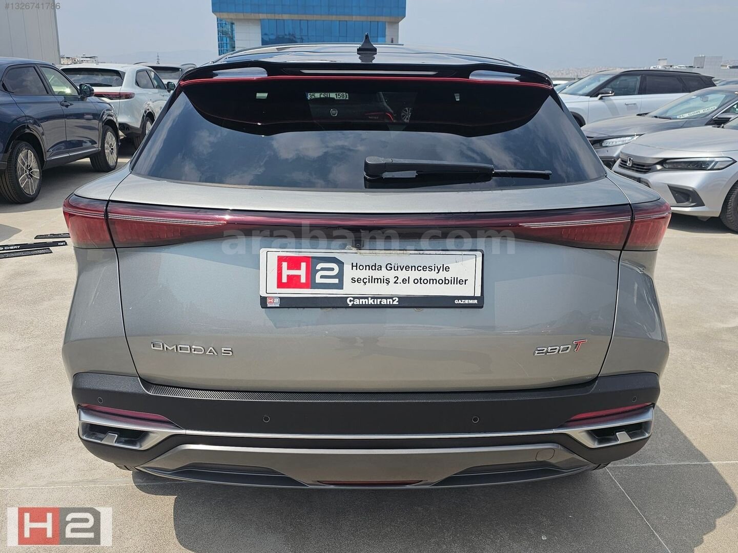 Galeriden Chery Omoda 5 1.6 T-GDI Excellent 2023 Model İzmir 33.420 km Gri 4