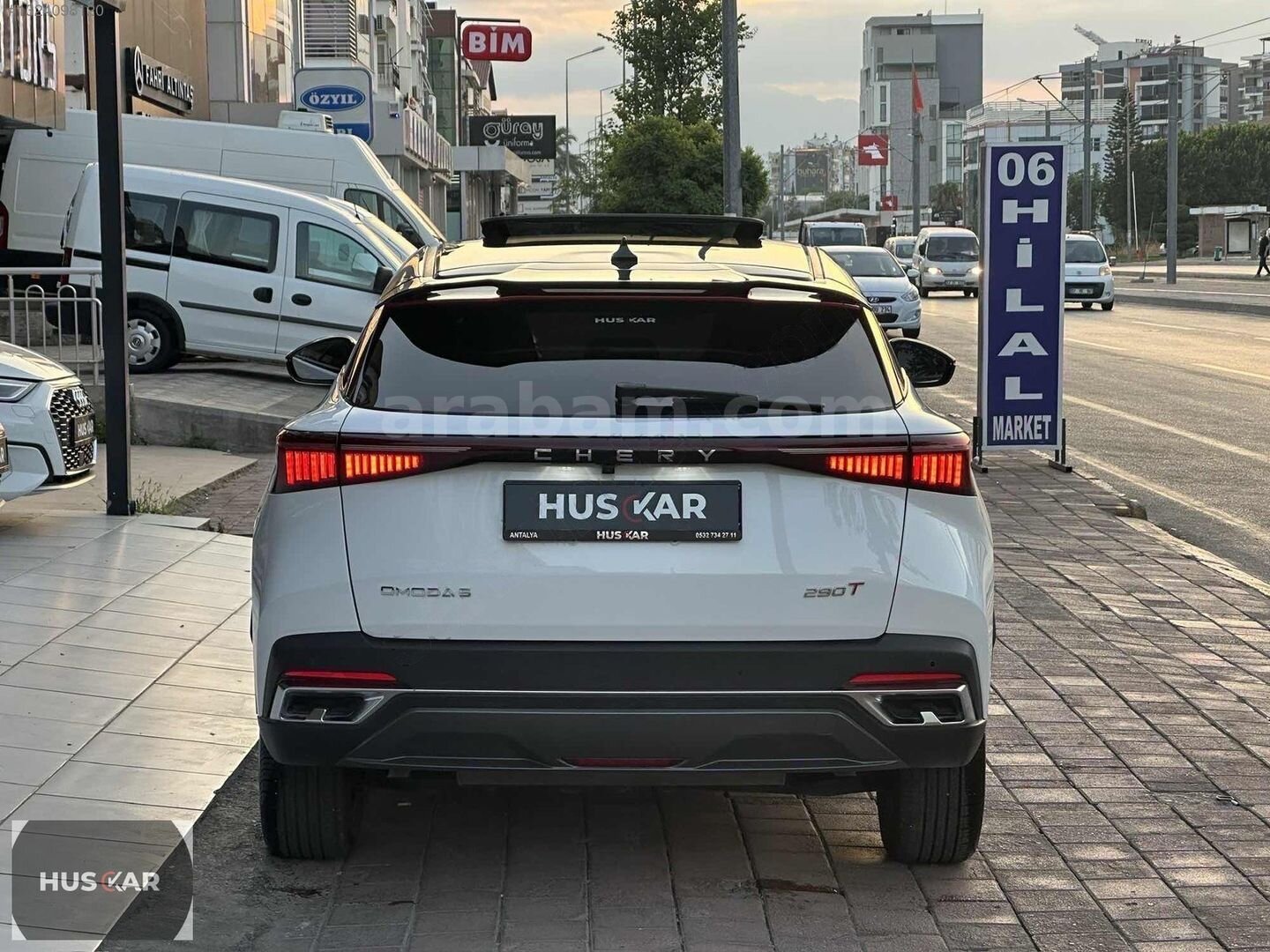 Galeriden Chery Omoda 5 1.6 T-GDI Excellent 2023 Model Antalya 22.000 km Beyaz 6