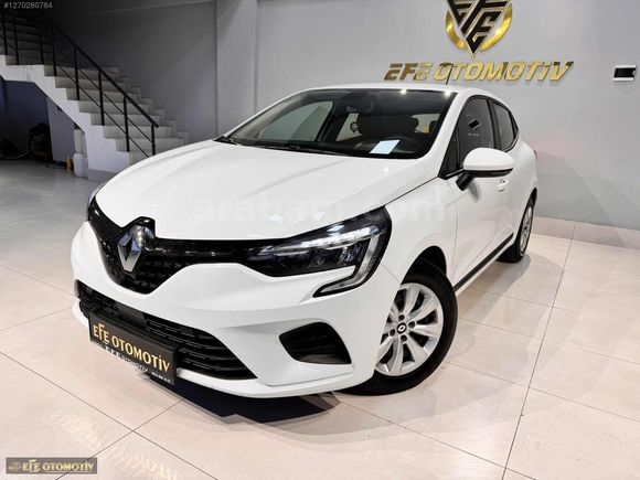 2022 RENAULT CLİO 1.0 SCE 1PARÇA BOYALI DEĞİŞENSİZ SERV. BAKIMLI