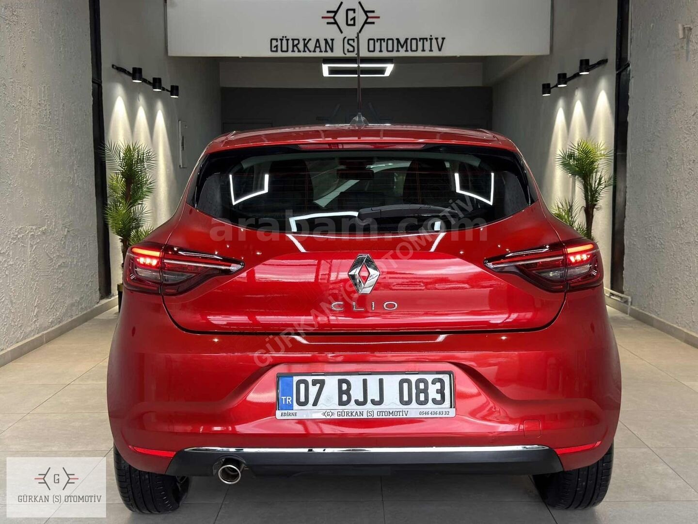 Galeriden Renault Clio 1.0 SCe Joy 2023 Model Edirne 47.000 km Kırmızı 6