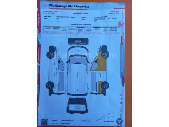 Sahibinden Fiat Doblo Panorama 1.6 Multijet 2017 Model İstanbul