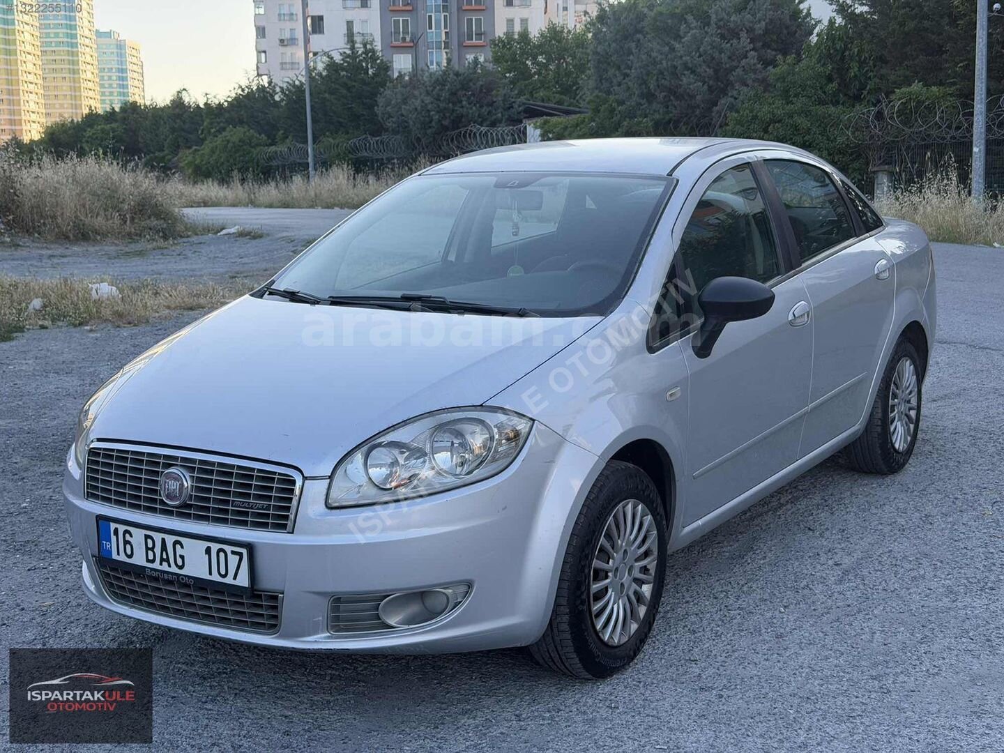 Galeriden Fiat Linea 1.3 Multijet Active Plus 2012 Model İstanbul 223.000 km Gri 1