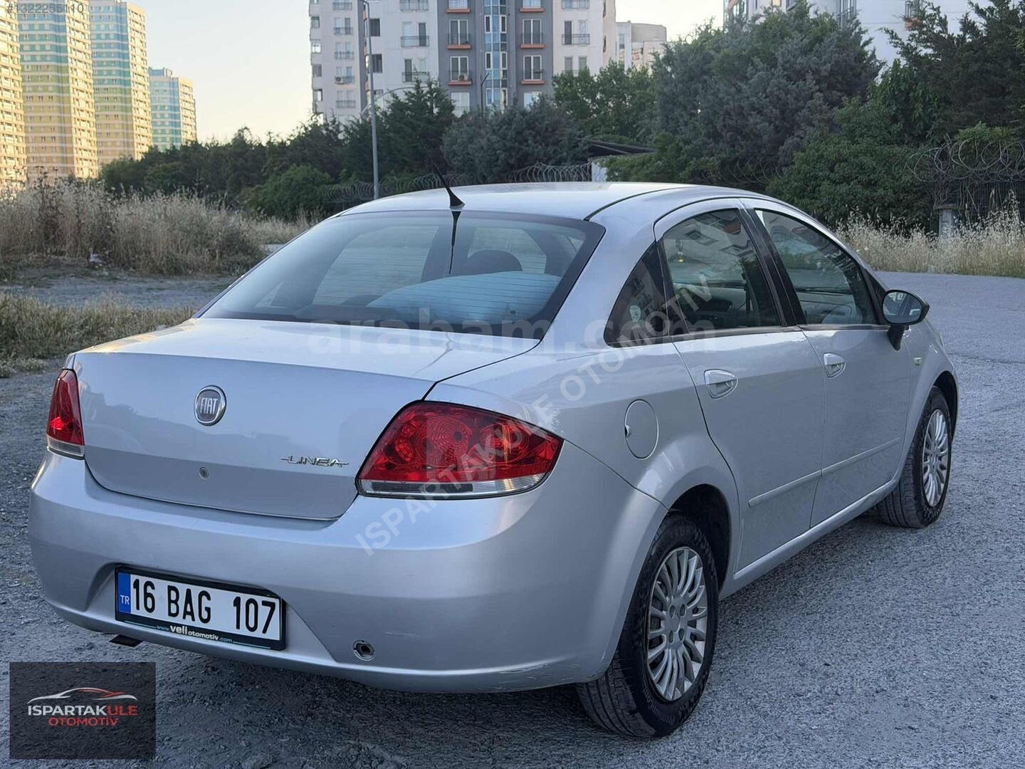 Galeriden Fiat Linea 1.3 Multijet Active Plus 2012 Model İstanbul 223.000 km Gri 7