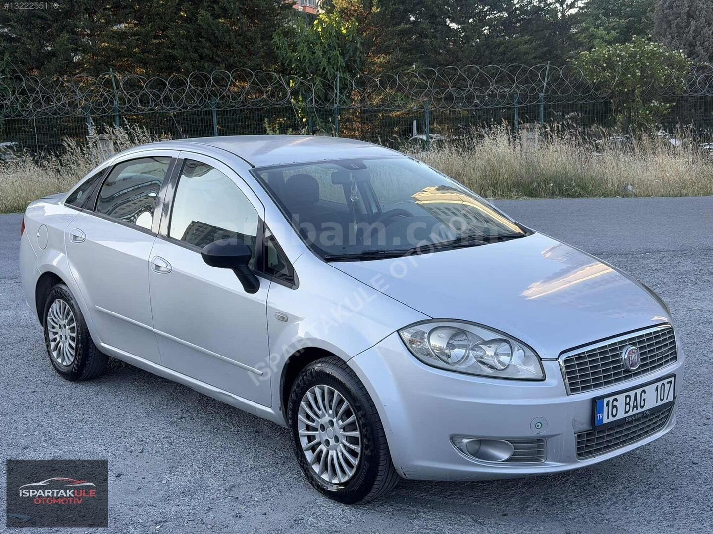 Galeriden Fiat Linea 1.3 Multijet Active Plus 2012 Model İstanbul 223.000 km Gri 2