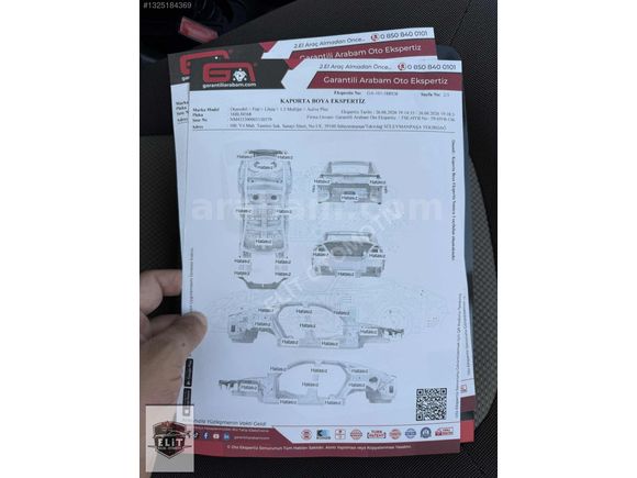 ELİT'TEN Hatasız Linea 2011Model 1.3Multijet 170Binkm TakasOlur!