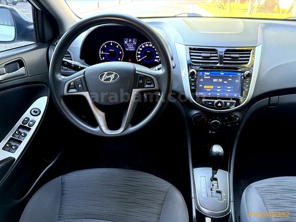 OTOMATİK DEĞİŞENSİZ ACCENT BLUE 1.6 CRDI MODE PLUS 2016 MODEL !