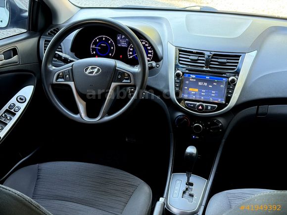 OTOMATİK DEĞİŞENSİZ ACCENT BLUE 1.6 CRDI MODE PLUS 2016 MODEL !