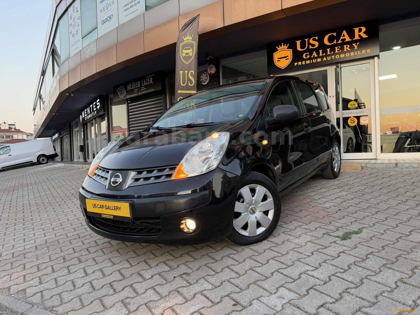 Galeriden Nissan Note 1.4 Visia 2008 Model Bursa 219.000 km Siyah 7