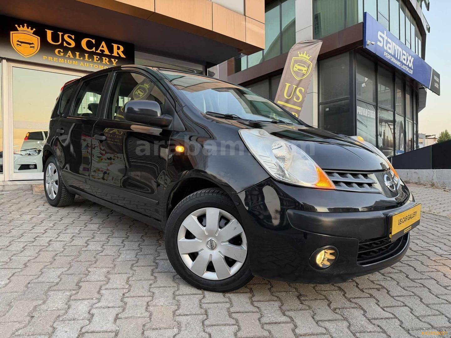 Galeriden Nissan Note 1.4 Visia 2008 Model Bursa 219.000 km Siyah 1