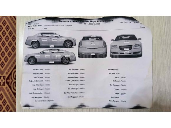 Sahibinden Opel Vectra 1.6 Elegance 2004 Model 