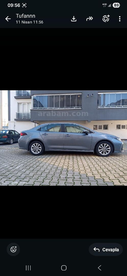 Galeriden Toyota Corolla 1.5 Dream 2023 Model İstanbul 91.000 km Gri (titanyum) 1