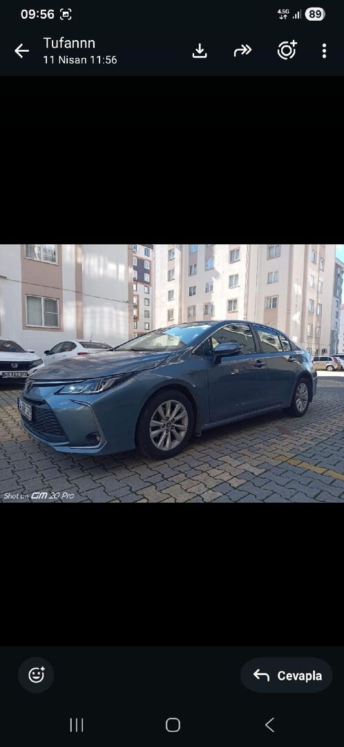Galeriden Toyota Corolla 1.5 Dream 2023 Model İstanbul 91.000 km Gri (titanyum) 4