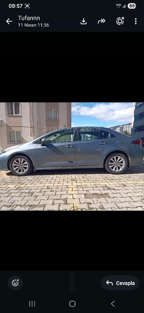 Galeriden Toyota Corolla 1.5 Dream 2023 Model İstanbul 91.000 km Gri (titanyum) 3