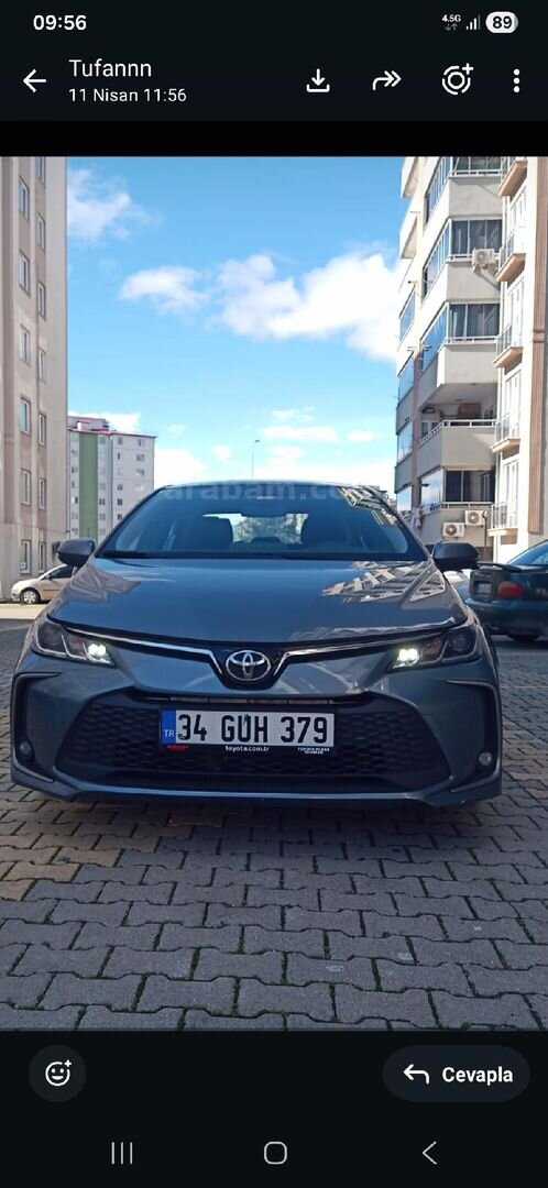 Galeriden Toyota Corolla 1.5 Dream 2023 Model İstanbul 91.000 km Gri (titanyum) 7