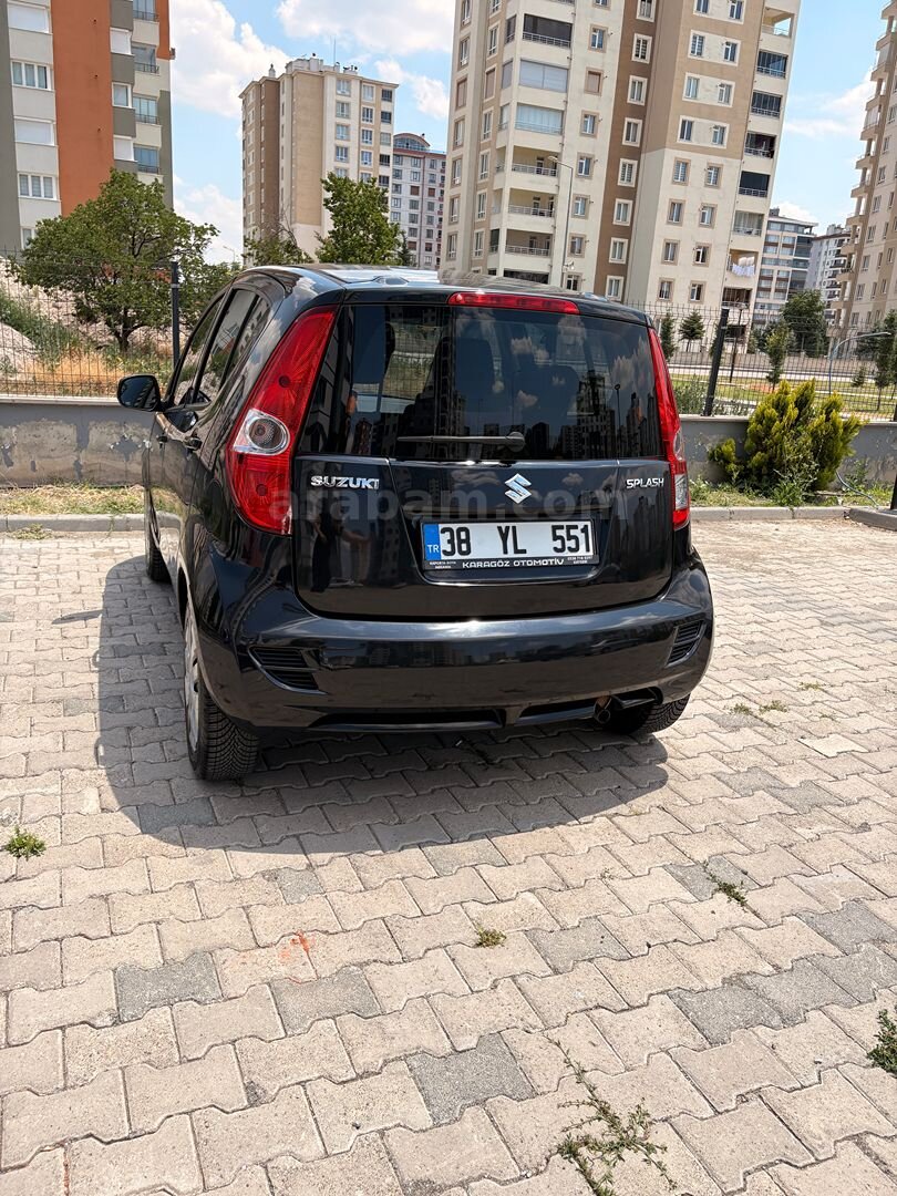 Sahibinden Suzuki Splash 1.2 GLS 2012 Model Kayseri 83.884 km Siyah 2