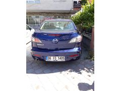 Sahibinden Mazda 3 1.6 Touring 2012 Model Ankara 80.000 km Mavi (metalik)