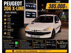 Sahibinden Peugeot 206 1.4 X-Line 2005 Model 