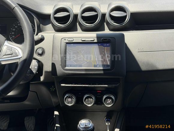 2018 DUSTER 1.2 TCE PRESTİGE DEĞİŞENSİZ-NAVİGASYON-GERİ GÖRÜŞ