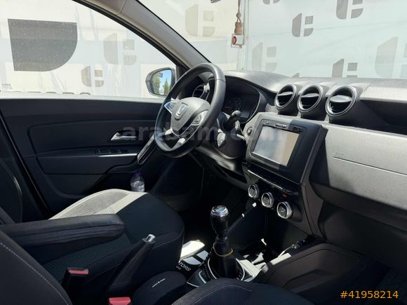2018 DUSTER 1.2 TCE PRESTİGE DEĞİŞENSİZ-NAVİGASYON-GERİ GÖRÜŞ