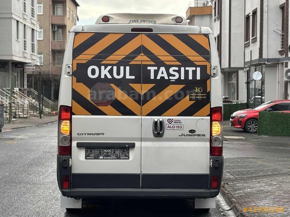 2013 MODEL CITROEN JUMPER 16+1 OKUL TASITI 376 BİNDE HATASIZ