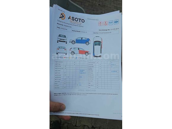 2013 MODEL CİTROEN C3 1.4 BENZİNLİ 