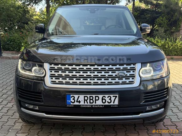 2017 RANGE ROVER 3.0 TDV6 VOGUE İLK SAHİP_BAYİ_BOYASIZ