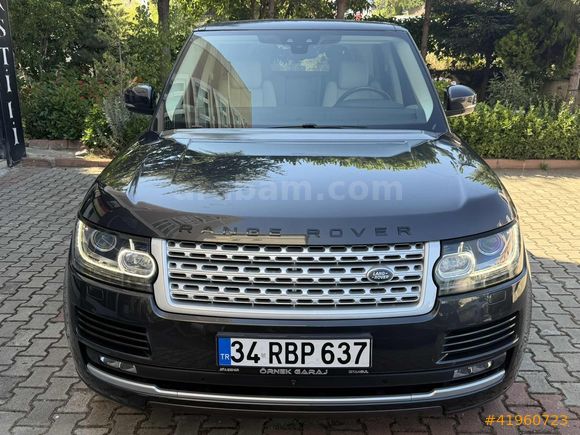 2017 RANGE ROVER 3.0 TDV6 VOGUE İLK SAHİP_BAYİ_BOYASIZ