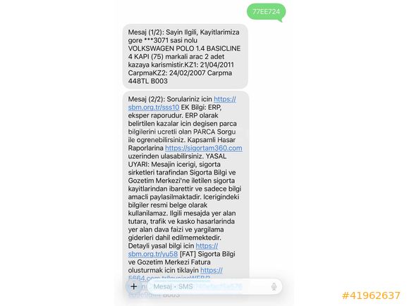 120 BİN KM İKİNCİ SAHİBİNDEN POLO