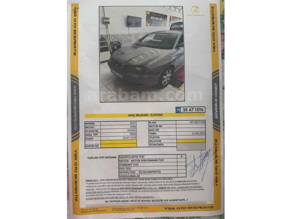 Sahibinden Seat Ibiza 1.4 Reference 2006 Model 
